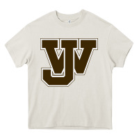 Cream jefferson high school Heavy Core Tee - linhVisuals