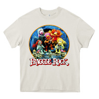 Cream fraggle rock classic Heavy Core Tee - linhVisuals