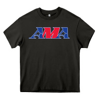 Asphalt american motorcyclist association (AMA) Heavy Core Tee - linhVisuals