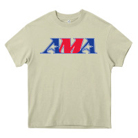 Mossy american motorcyclist association (AMA) Heavy Core Tee - linhVisuals