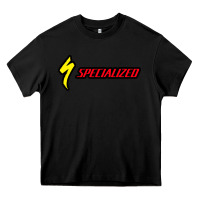 Black Specialized Bikes Bicycle Heavy Core Tee - linhVisuals