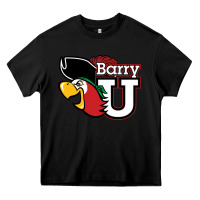 Black barry Heavy Core Tee - linhVisuals