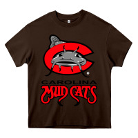 Chocolate Brown the-carolina-mudcats-merch Heavy Core Tee - linhVisuals