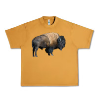 Peanut Butter Bison Buffalo Urban Heavy Tee - LillyAllenDesigns