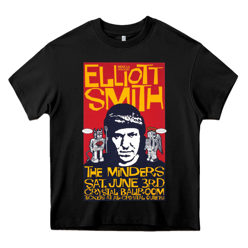 Elliott Smith Heavy Core Tee by linhVisuals | Teevron