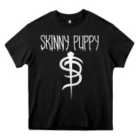 Black Skinny Puppy Heavy Core Tee - linhVisuals
