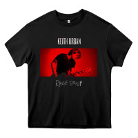 Black keith urban 1 Heavy Core Tee - linhVisuals