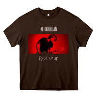 Chocolate Brown keith urban 1 Heavy Core Tee - linhVisuals