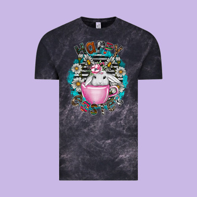 Happy Easter Vintage Tee Designed By Cowhidedigitalart