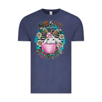 Vintage Denim Happy Easter Vintage Tee - CowhideDigitalArt