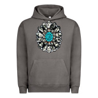 Pigment Tornado cowhide aztec gemstone Urban Hoodie - RanaPortraitStore