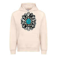 Sandshell cowhide aztec gemstone Urban Hoodie - RanaPortraitStore