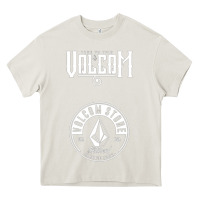 Cream Volcom Style Heavy Core Tee - linhVisuals