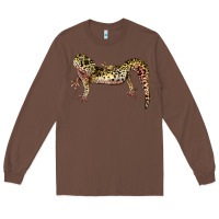 Chestnut Gecko Lizard Illustrations Long Sleeve Tee - LillyAllenDesigns
