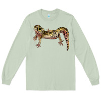 Matcha Gecko Lizard Illustrations Long Sleeve Tee - LillyAllenDesigns