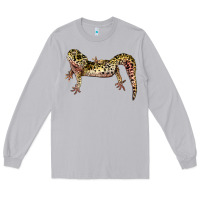 Moon Dust Gecko Lizard Illustrations Long Sleeve Tee - LillyAllenDesigns