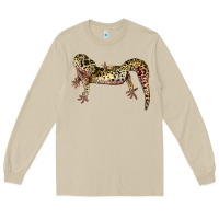 Mushroom Gecko Lizard Illustrations Long Sleeve Tee - LillyAllenDesigns