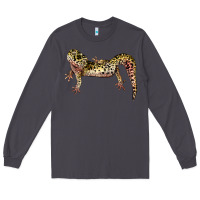 Smoke Gecko Lizard Illustrations Long Sleeve Tee - LillyAllenDesigns