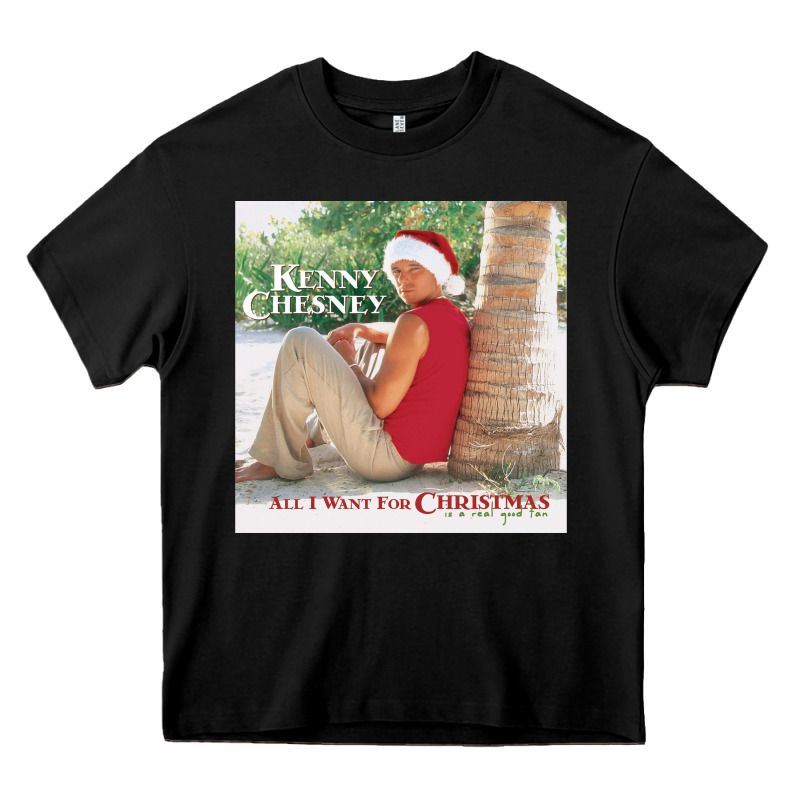 Kenny Chesney All I Want For Christmas Heavy Core Tee by linhVisuals | Teevron