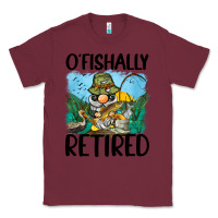 Burgundy o' fishally retired Classic Tee - BarkalooDesign