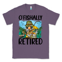Lavender o' fishally retired Classic Tee - BarkalooDesign