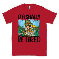 Red o' fishally retired Classic Tee - BarkalooDesign