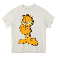 Cream gearl Heavy Core Tee - linhVisuals