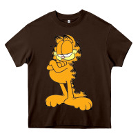 Chocolate Brown gearl Heavy Core Tee - linhVisuals