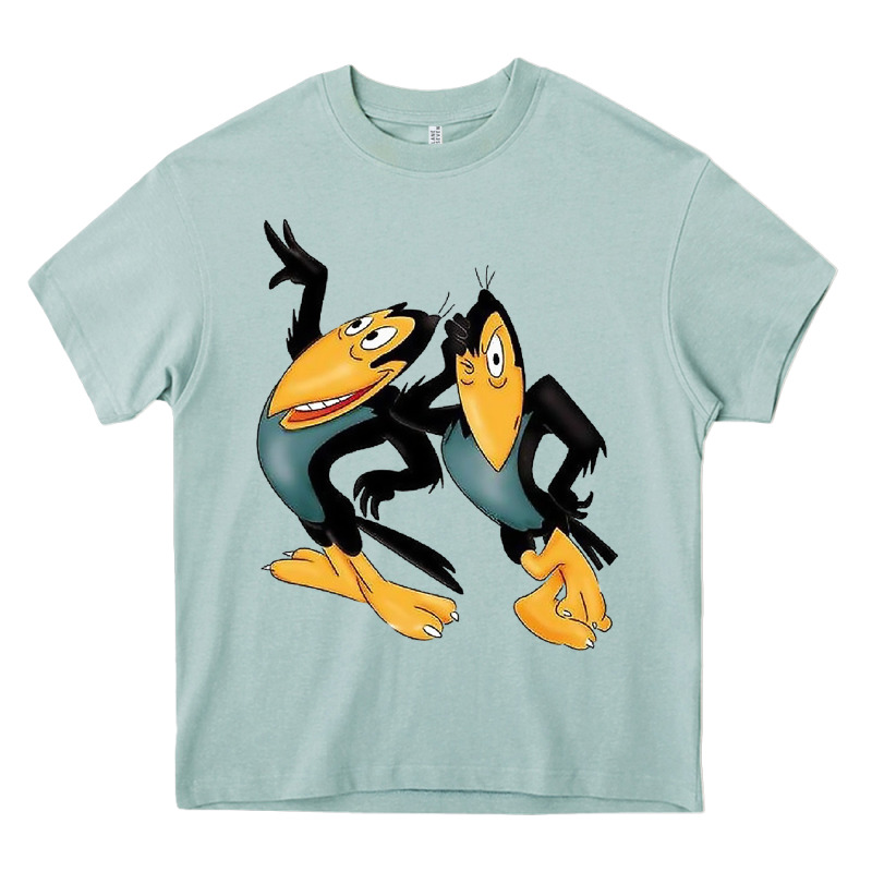 Heckle And Jeckle Heavy Core Tee by linhVisuals | Teevron