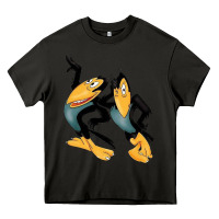 Asphalt Heckle and Jeckle Heavy Core Tee - linhVisuals