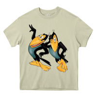 Mossy Heckle and Jeckle Heavy Core Tee - linhVisuals
