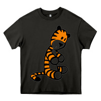 Asphalt Calvin Bill Watterson Heavy Core Tee - linhVisuals