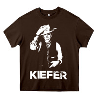 Chocolate Brown kiefer sutherland müsïc Heavy Core Tee - linhVisuals