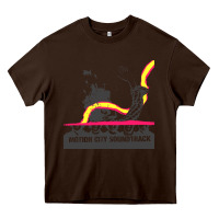 Chocolate Brown motion city soundtrack clässic Heavy Core Tee - linhVisuals