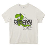 Cream motion city soundtrack clässic Heavy Core Tee - linhVisuals