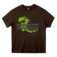 Chocolate Brown motion city soundtrack clässic Heavy Core Tee - linhVisuals