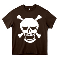 Skull Crossbones Heavy Core Tee | Teevron