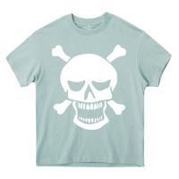 Arona skull crossbones Heavy Core Tee - linhVisuals