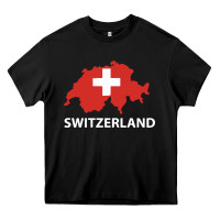 Black switzerland Heavy Core Tee - linhVisuals