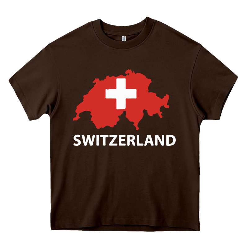 Switzerland Heavy Core Tee by linhVisuals | Teevron