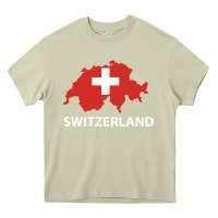 Mossy switzerland Heavy Core Tee - linhVisuals