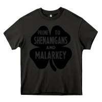 Asphalt prone to shenanigans and malarkey Heavy Core Tee - linhVisuals