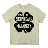 Mossy prone to shenanigans and malarkey Heavy Core Tee - linhVisuals