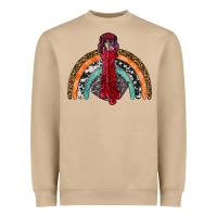 Mushroom thanksgiving turkey rainbow Heavyweight Sweatshirt - RanaPortraitStore