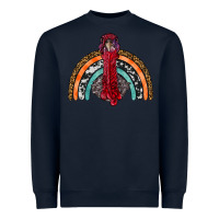 Navy thanksgiving turkey rainbow Heavyweight Sweatshirt - RanaPortraitStore