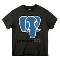 Asphalt Postgresql Heavy Core Tee - linhVisuals
