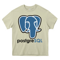 Mossy Postgresql Heavy Core Tee - linhVisuals