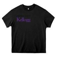 Black kellogg high school Heavy Core Tee - linhVisuals