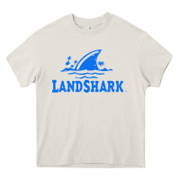 Cream landshark Heavy Core Tee - linhVisuals