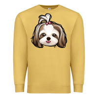 Antique Gold shih tzu Premium Sweatshirt - Jasminsmagicworld